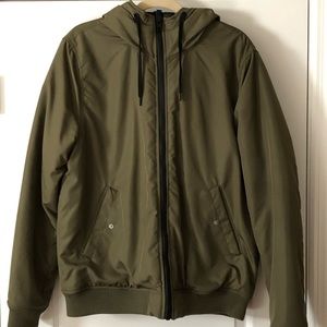 Green H&M puffer jacket. Great condition